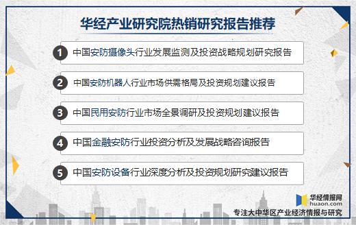 2020年中国安防行业总产值分析，安防设备国产替代成趋势「图」-第5张图片-深圳弱电安装公司|深圳弱电安装工程|深圳弱电系统集成-【众番科技】